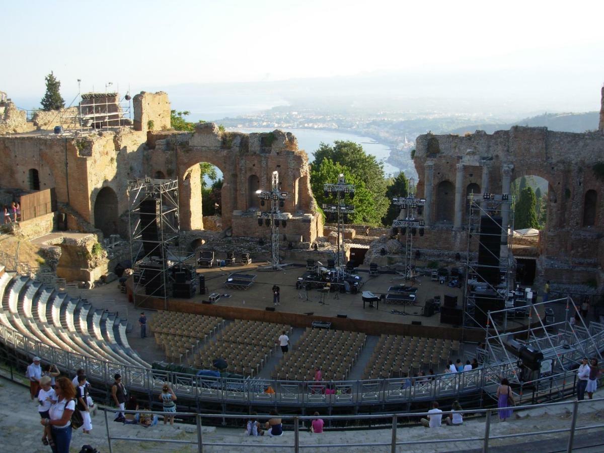 Taormina Castle And Sea View1 아파트 외부 사진